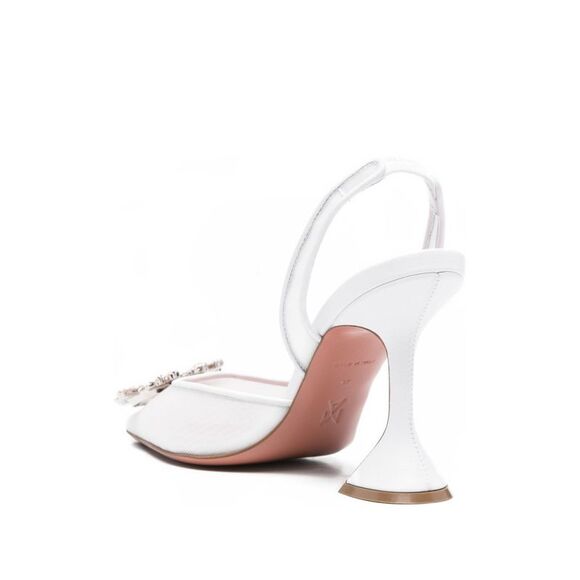 Amina Muaddi Women Begum Slingback Pumps - Picture 4 of 4
